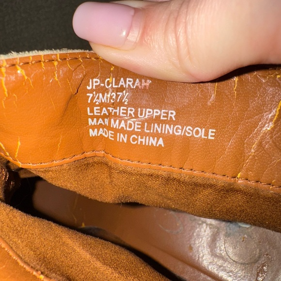 Brown Leather Ankle Boots - Picture 4 of 8